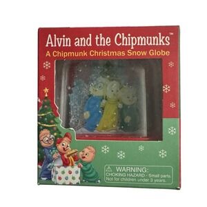 Alvin and the Chipmunks A Chipmunk Christmas Snow Globe & Book